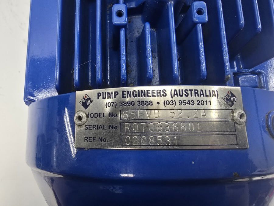 EBARA PUMP 65FVD52.2A 415V 4.4A NSNP