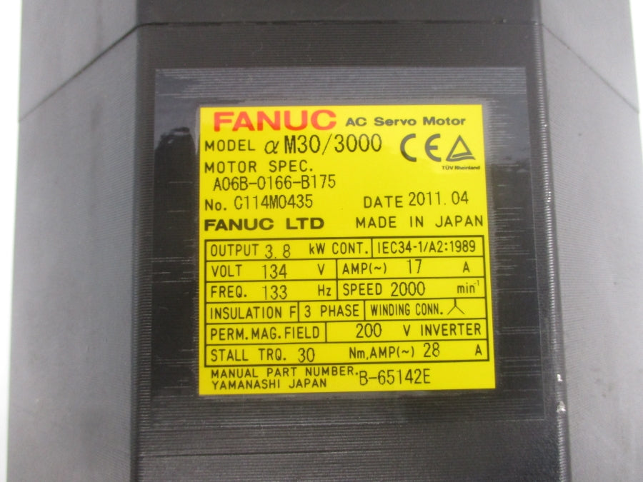 FANUC A06B-0166-B175 134VAC 17A NSNP