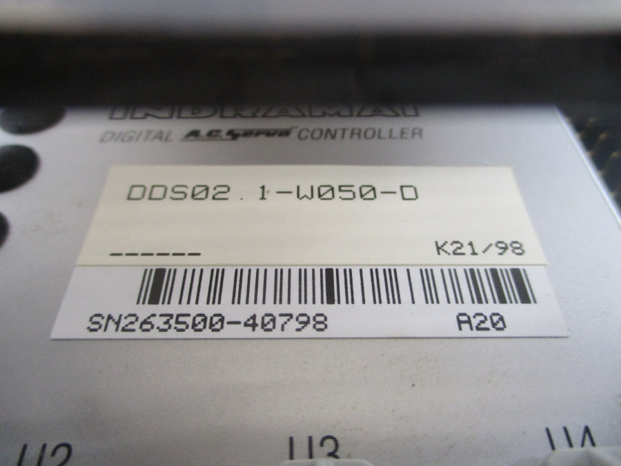 INDRAMAT DDS02.1-W050-DS01-02-FW 300VDC NSNP