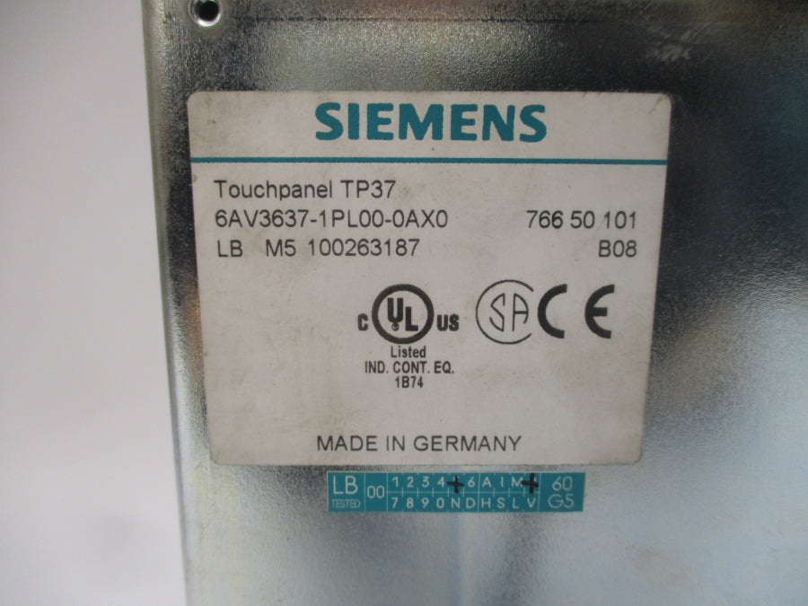 SIEMENS 6AV3637-1PL00-0AX0 UNMP