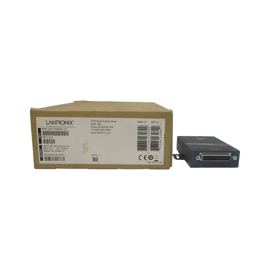 LANTRONIX UD1100001-01 080-568-001-R 9-24VAC REV. A12 NSMP