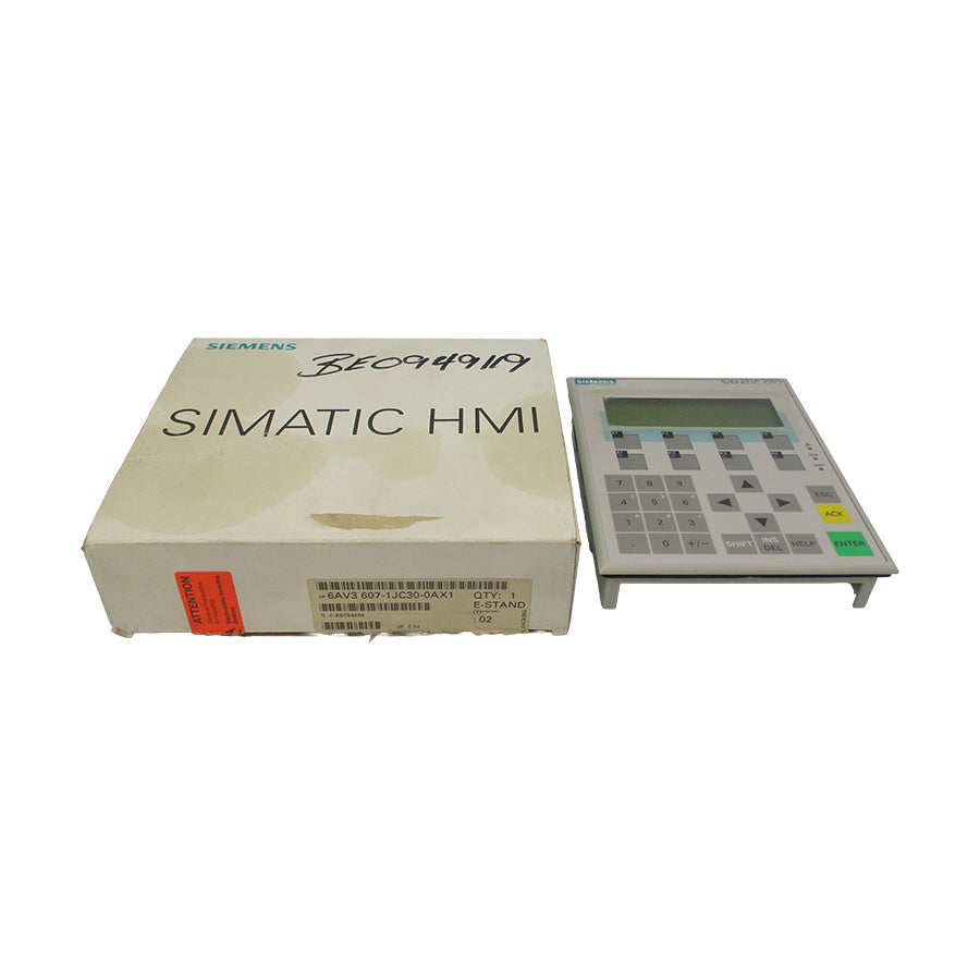SIEMENS 6AV3607-1JC30-0AX1 24VDC 0.24A NSMP