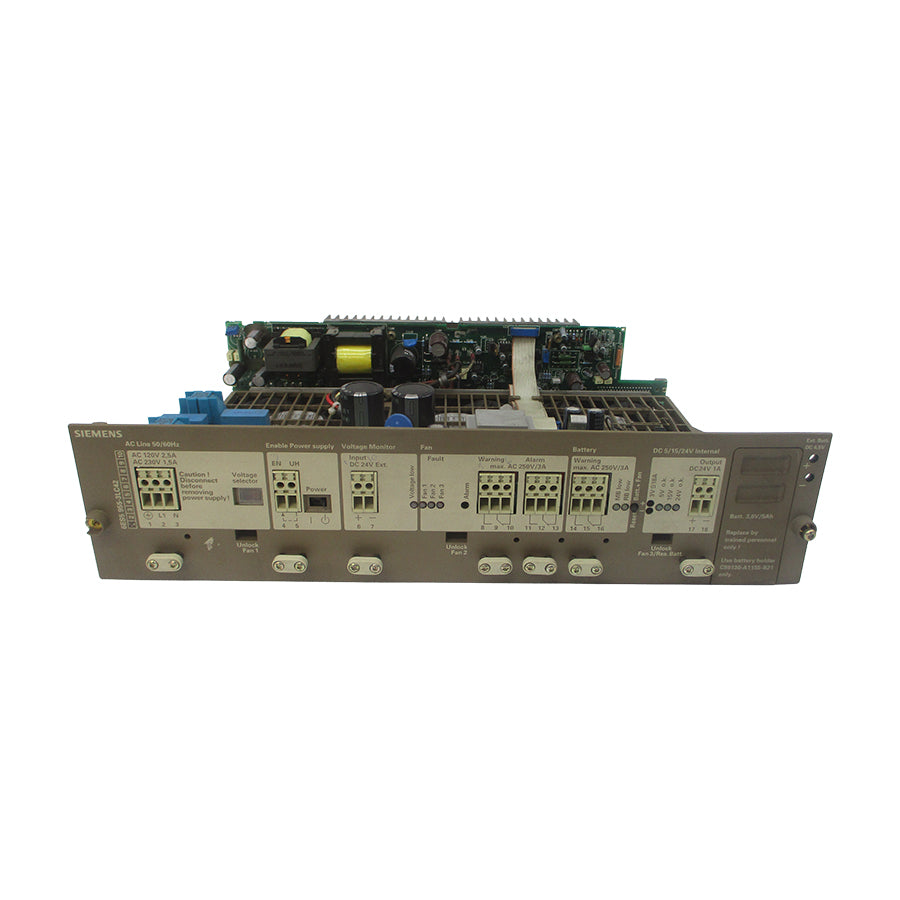 SIEMENS 6ES5955-3LC42 120/230VAC 2.5/1.5A UNMP