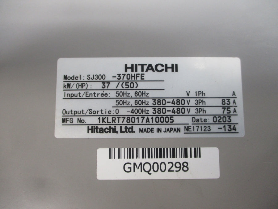 HITACHI SJ300-370HFE 380-480V 83A UNMP