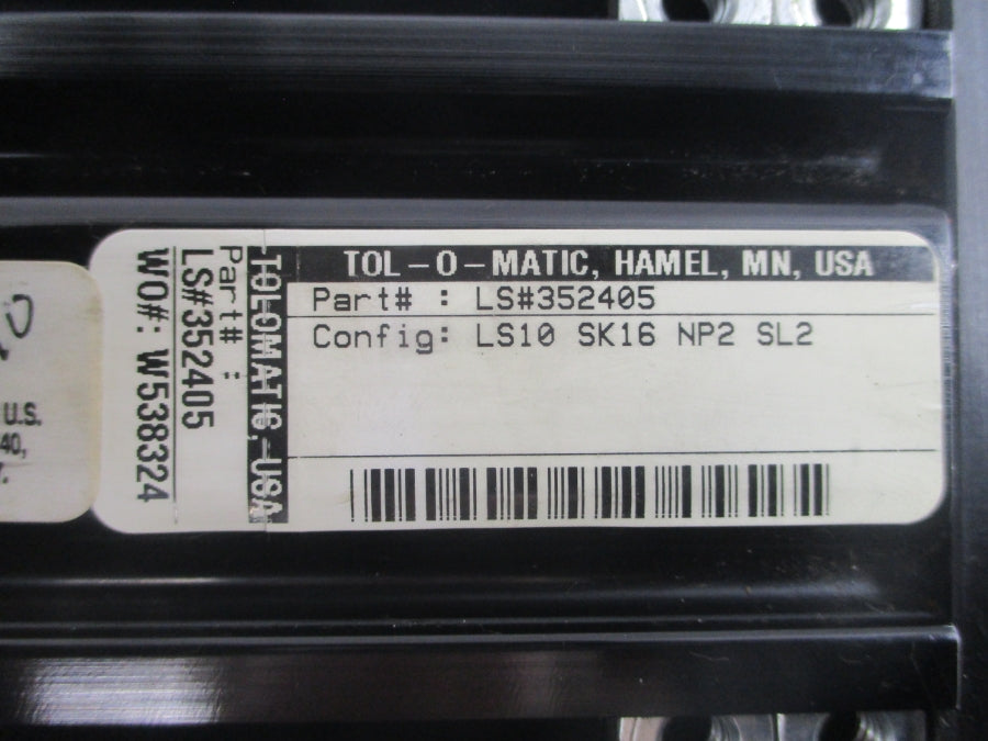 TOL-O-MATIC LS10SK16NP2SL2 LS#352405 NSNP
