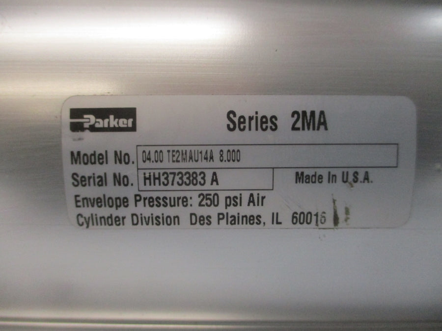 PARKER 04.00TE2MAU14A8.000 SER. 2MA 250PSI UNMP