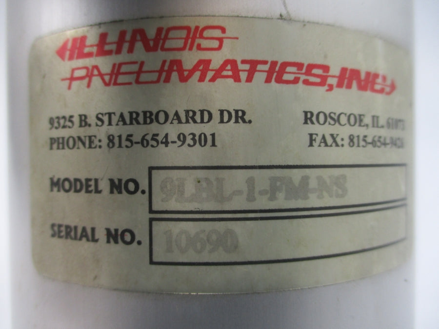 ILLINOIS PNEUMATICS 9LBL-1-FM-NS UNMP