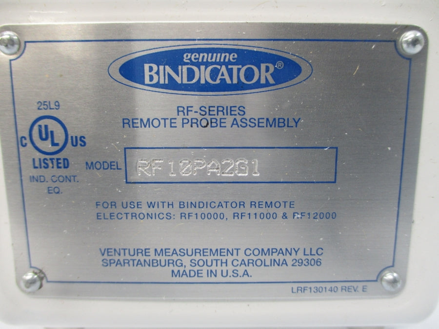BINDICATOR RF10PA2G1 SER. RF NSNP