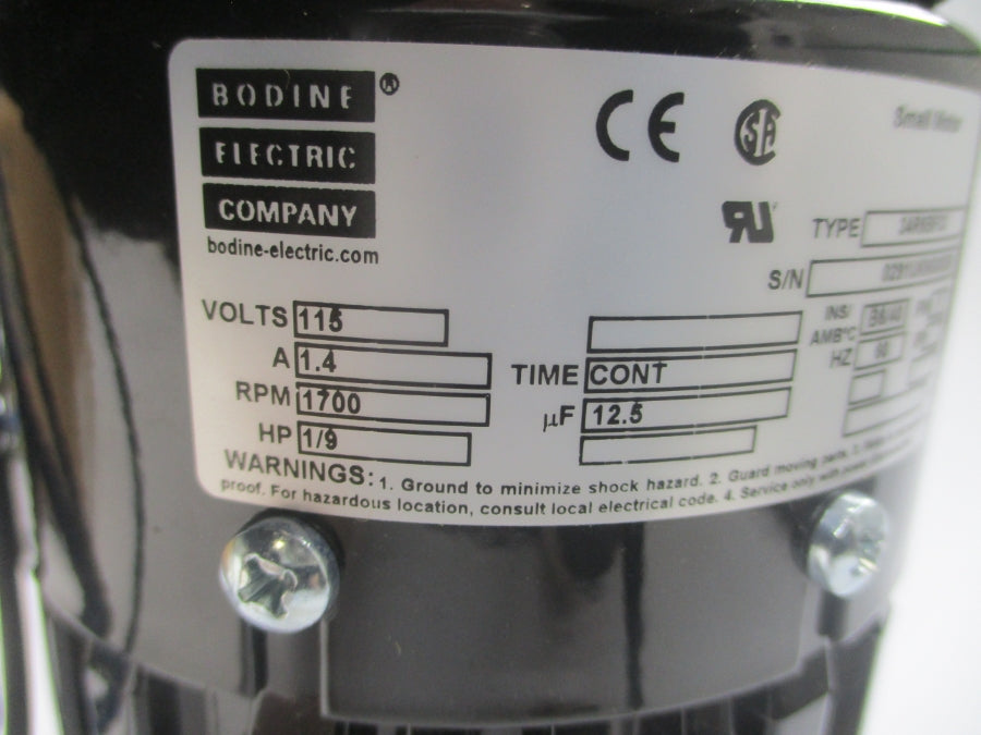 BODINE ELECTRIC 34R6BFCI 115V 1.4A NSMP