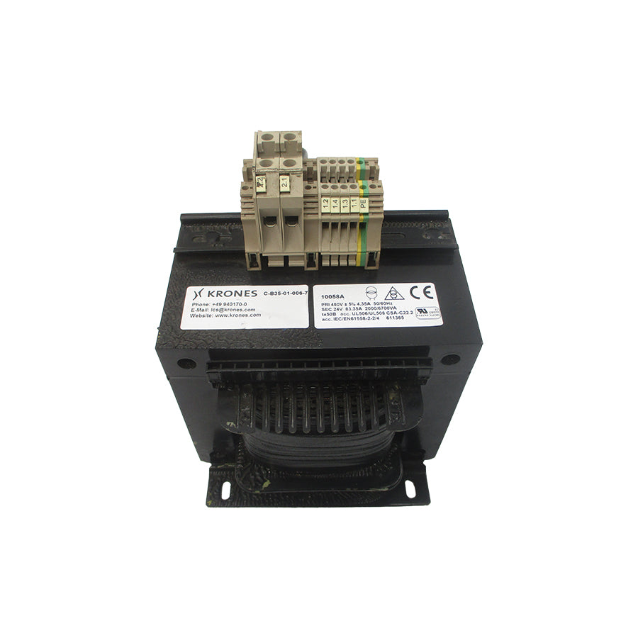 KRONES C-B35-01-006-7 480V 4.35A NSNP