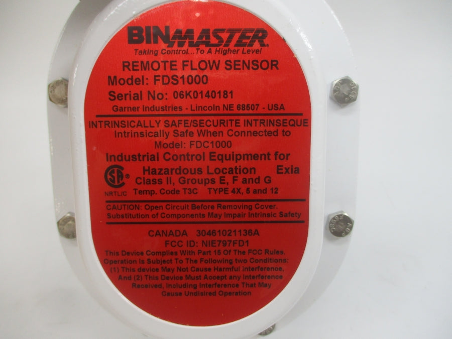 BIN MASTER FDS1000 115VAC 5A NSMP