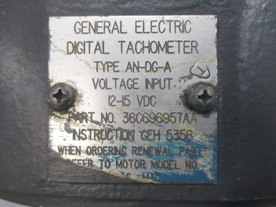 GENERAL ELECTRIC 36C696957AA AN-DG-A 12-15VDC UNMP