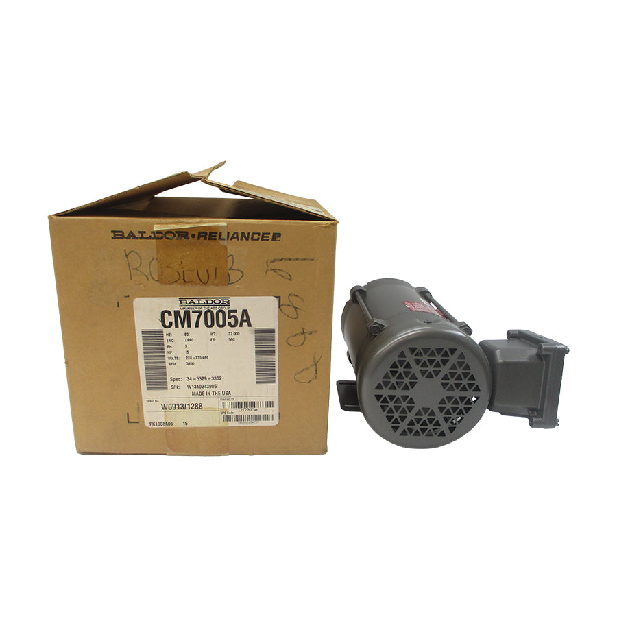 BALDOR CM7005A 34-5329-3302 208-230/460V 2.4-2.2/1.1A NSMP