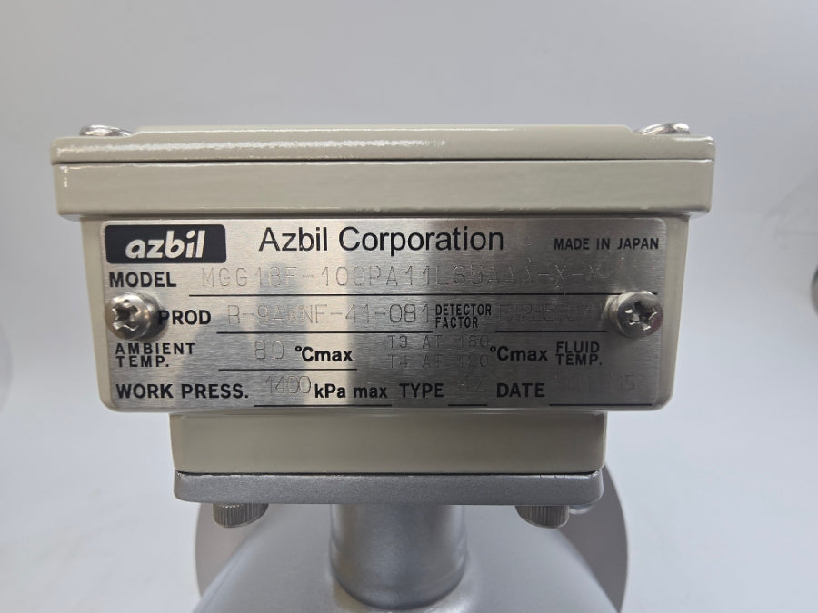 AZBIL MGG18F-100PA11LS5AAA-X-Y NSMP