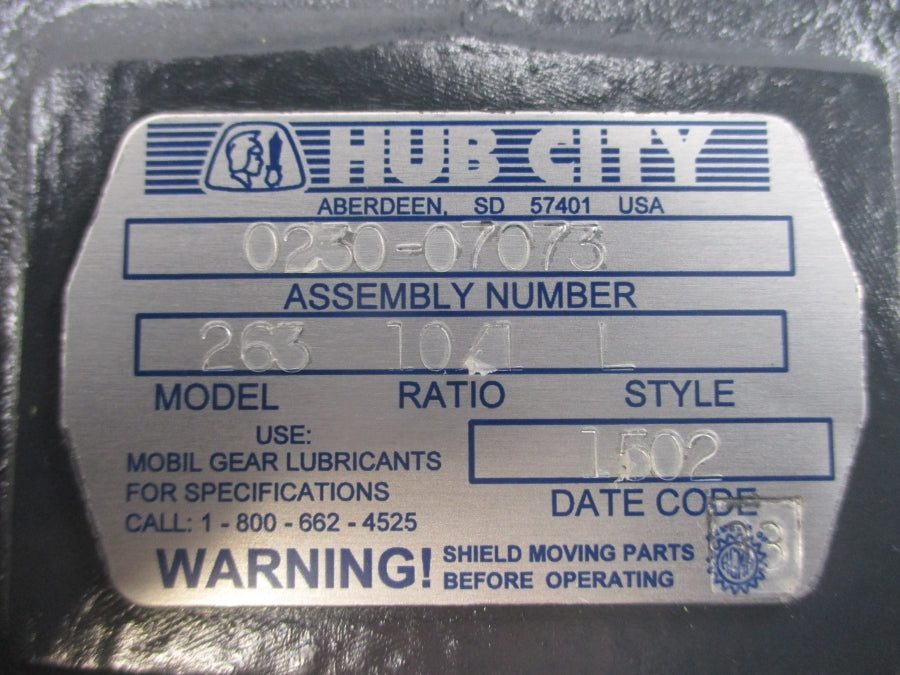 HUB CITY 0230-07073 263 NSNP