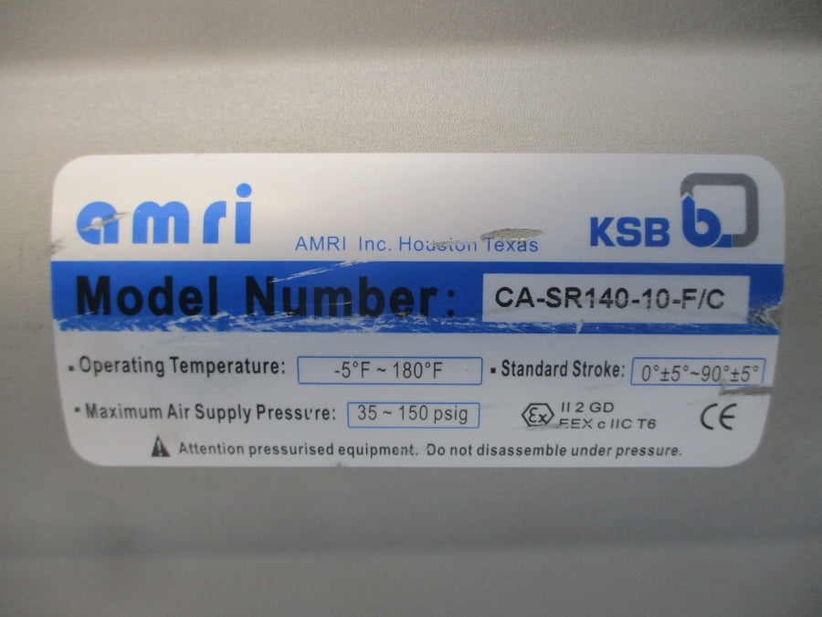 AMRI CA-SR140-10-F/C 760P15BAAGNND6 250VAC 10A 35-150PSI NSNP