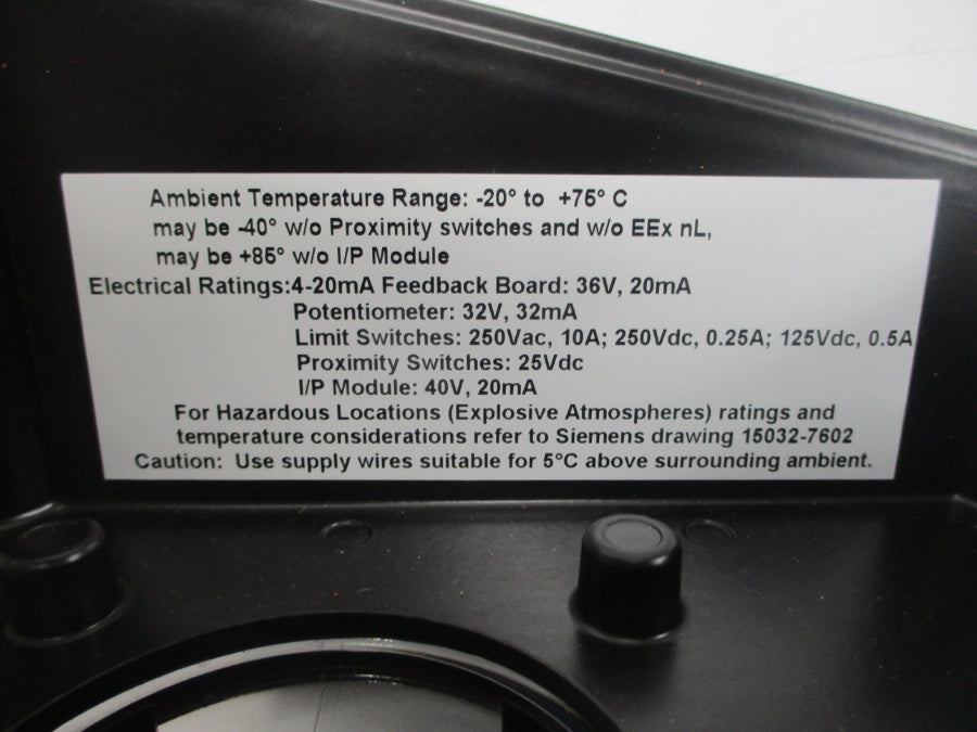 AMRI CA-SR140-10-F/C 760P15BAAGNND6 250VAC 10A 35-150PSI 4" NSNP