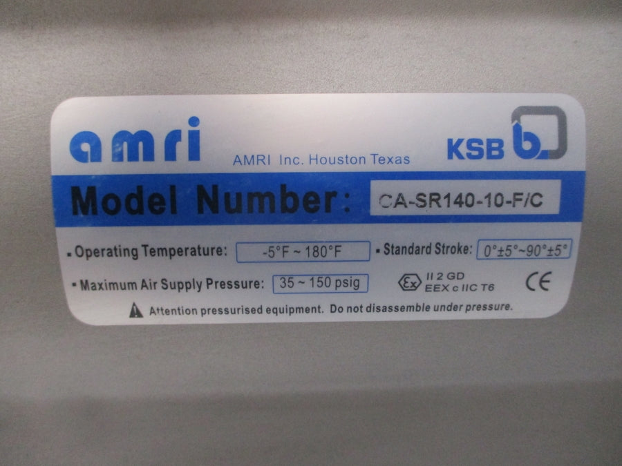 AMRI CA-SR140-10-F/C 760P15BAAGNND6 250VAC 10A 35-150PSI 4" NSNP