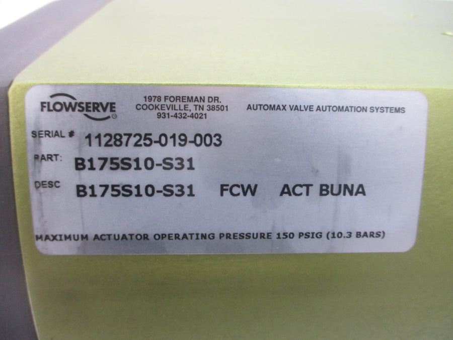 FLOWSERVE B175S10-S31 NSMP