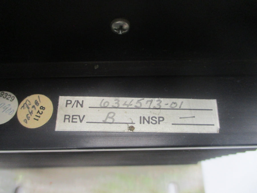 INDUSTRIAL SPARE PART 63436501 115VAC 1A REV. A UNMP