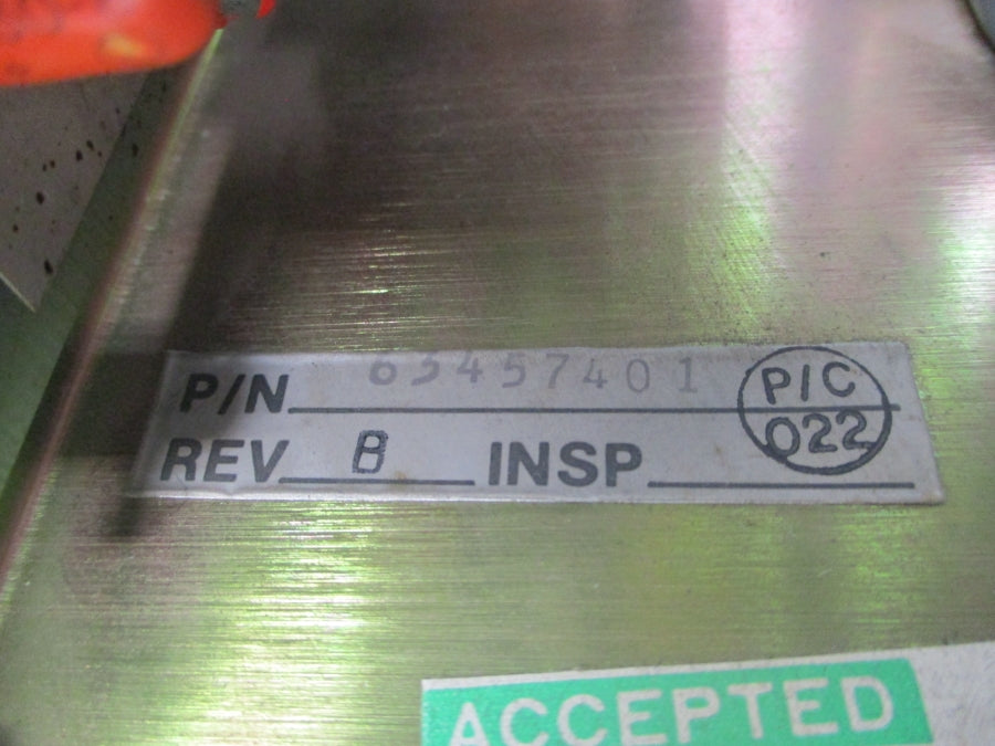 INDUSTRIAL SPARE PART 63436501 115VAC 1A REV. A UNMP
