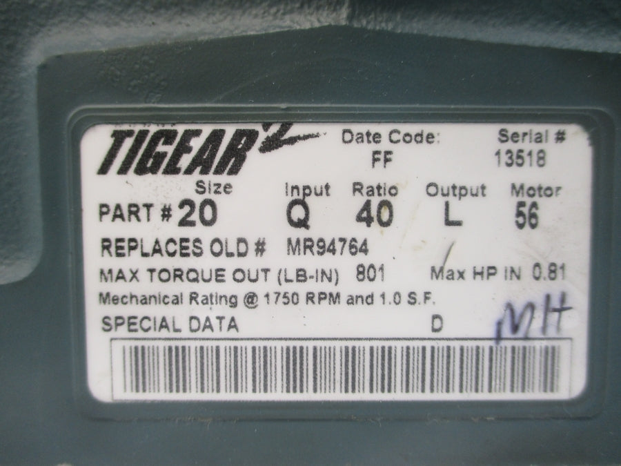 DODGE 20Q40L56 NSNP