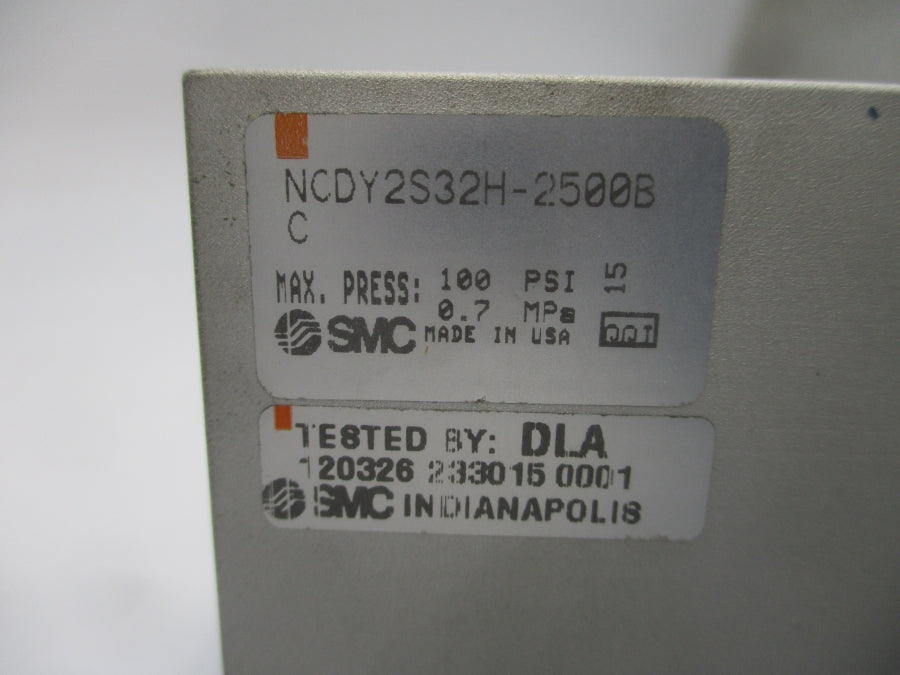 SMC NCDY2S32H-2500B 100PSI NSNP