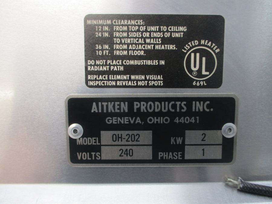 AITKEN 0H-202 240V NSNP
