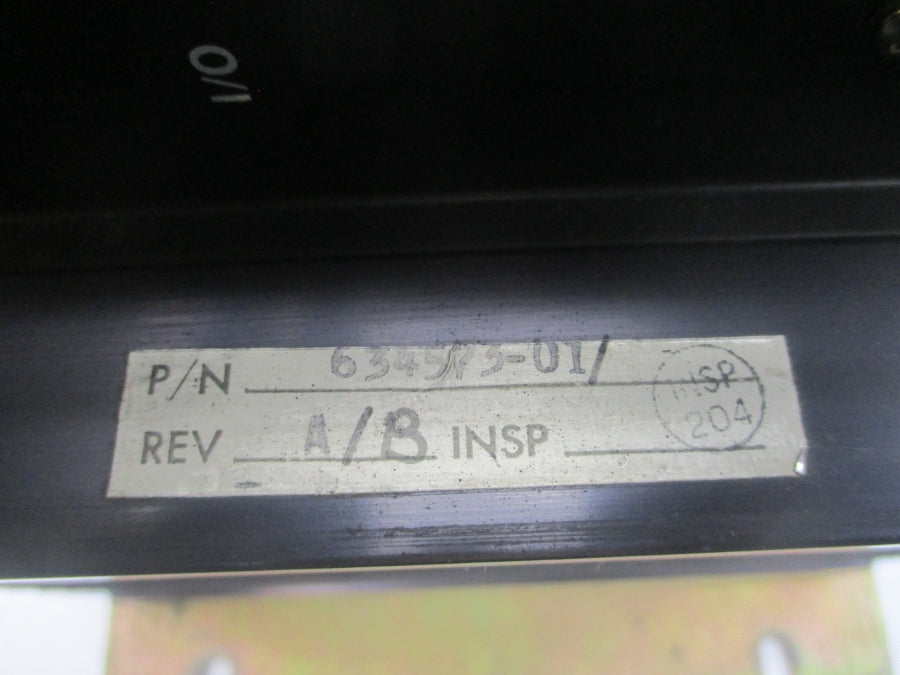 INDUSTRIAL SPARE PART 63436501 115VAC 1A REV. C UNMP