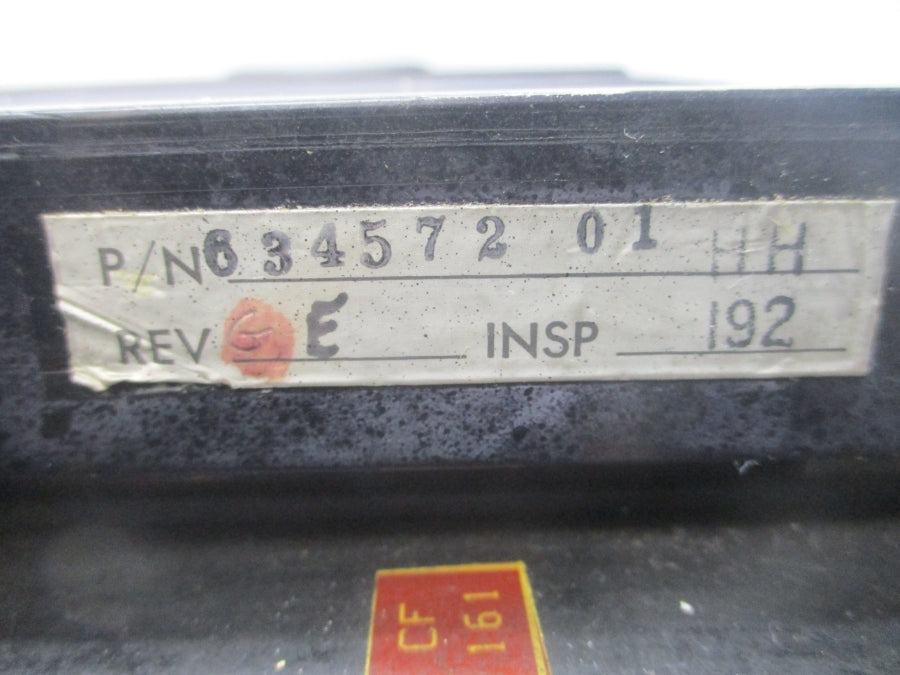 INDUSTRIAL SPARE PART 63436501 115VAC 1A REV. C UNMP