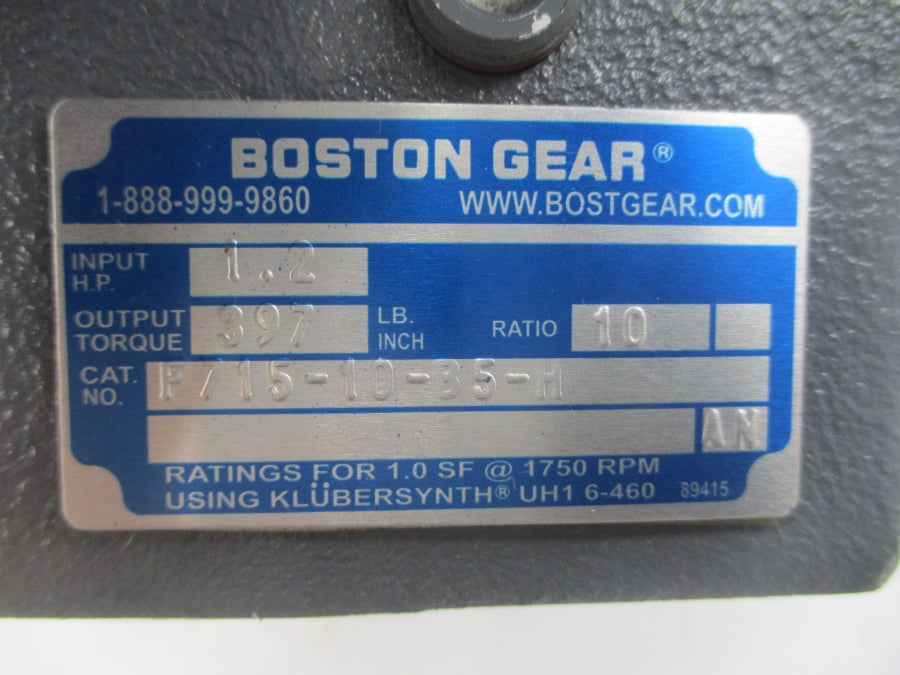 BOSTON GEAR F715-10-B5-H NSNP
