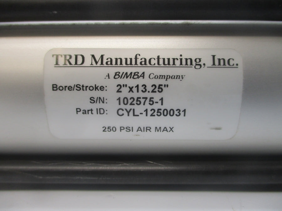 TRD MANUFACTURING CYL-1250031 250PSI NSNP
