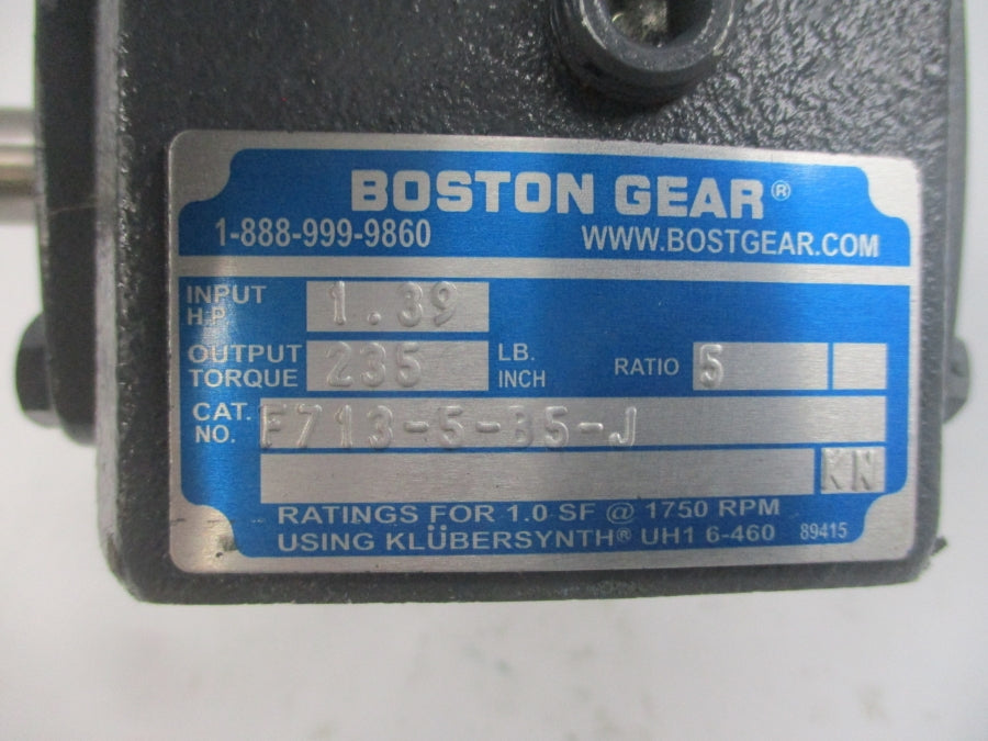 BOSTON GEAR F713-5-B5-J NSNP