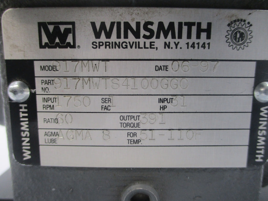 WINSMITH 917MWTS4100GGC NSNP