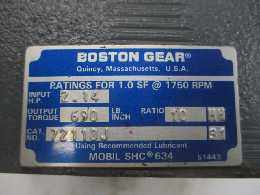 BOSTON GEAR 72110J NSNP