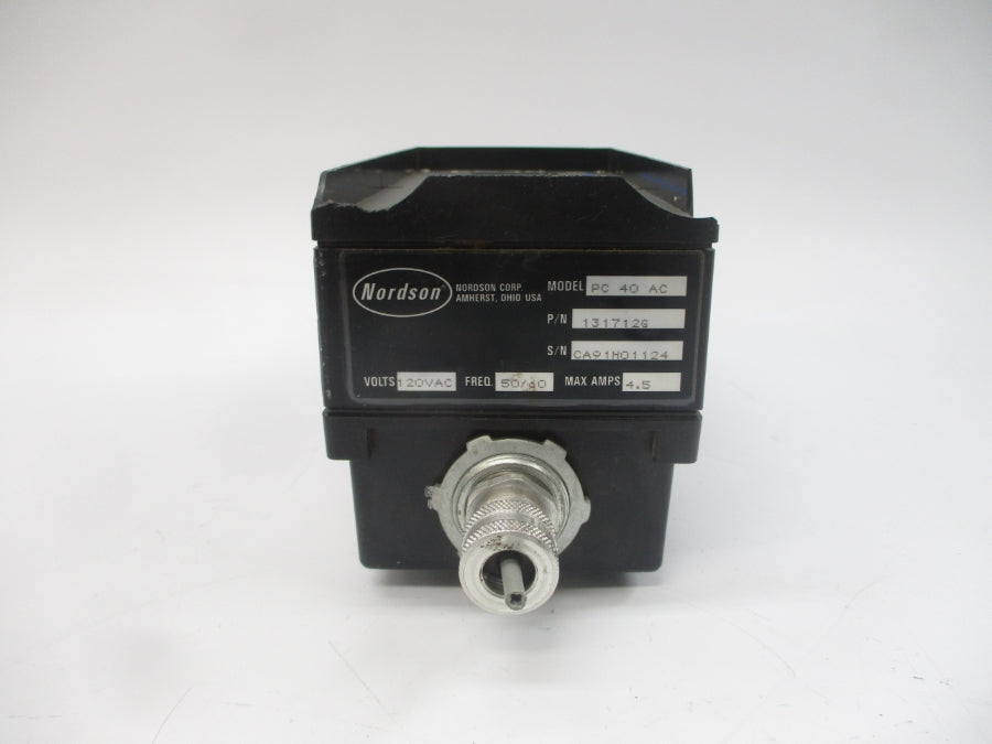 NORDSON 131712G PC40AC 120VAC 4.5A UNMP