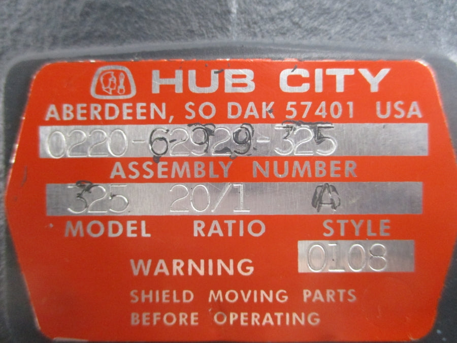 HUB CITY 0220-62929-325 325 NSNP