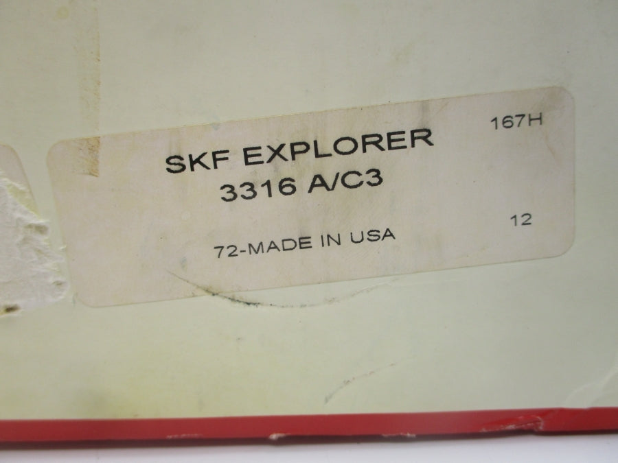 SKF 3316A/C3 NSMP