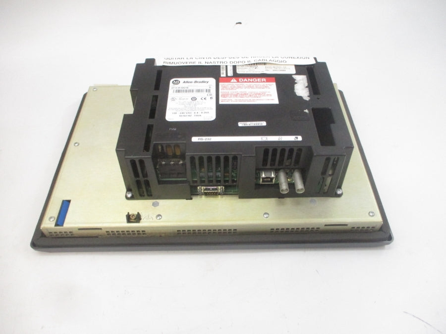 INDUSTRIAL SPARE PART 2711-K10C15 SER. D F/W 4.48 100-240VAC 0.4-0.25A REMAN