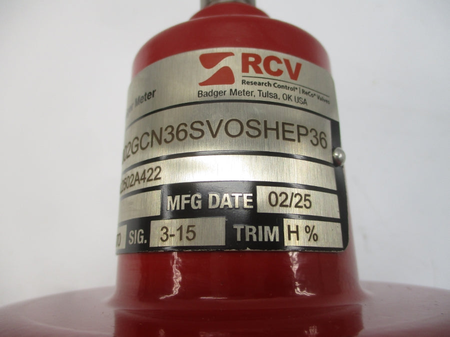 BADGER METER 1002GCN36SVOSHEP36 A351 CF-8M 5000PSI 1/2" NSNP