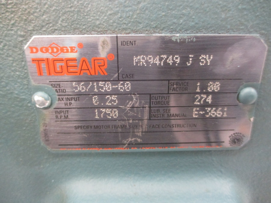 DODGE 56/150-60 MR94749JSY UNMP