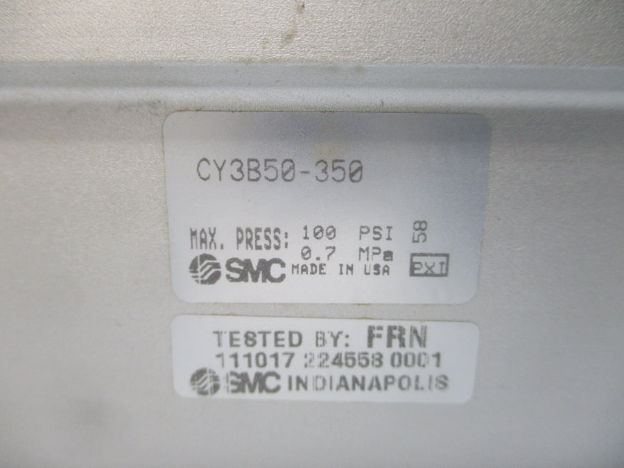 SMC CY3B50-350 100PSI NSNP
