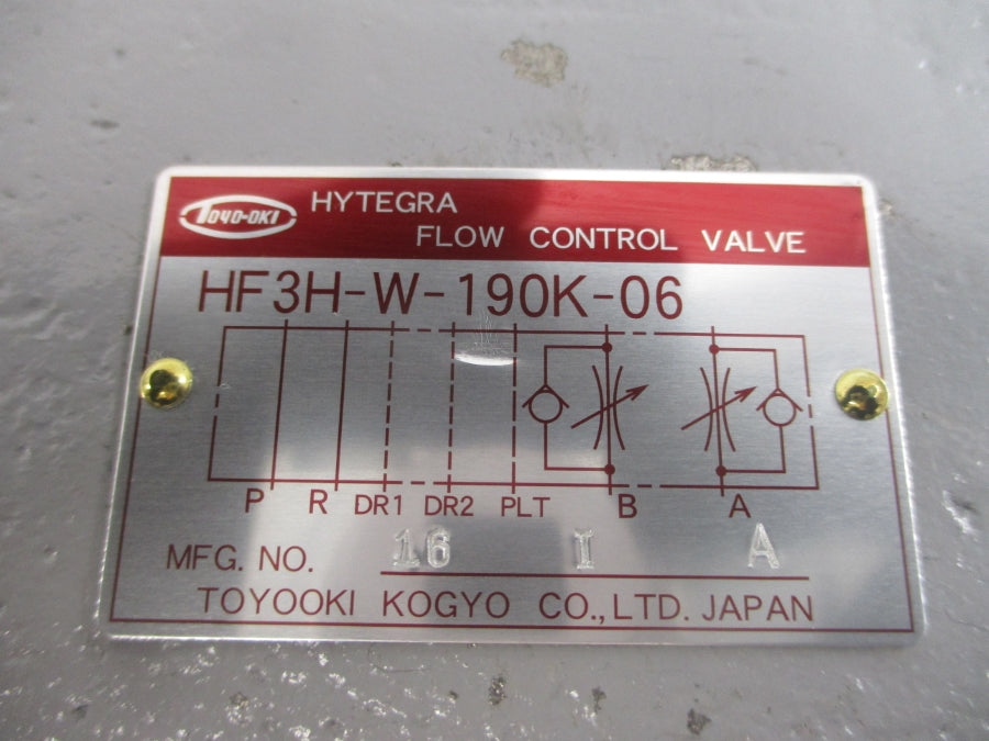TOYOOKI KOGYO HF3H-W-190K-06 NSNP
