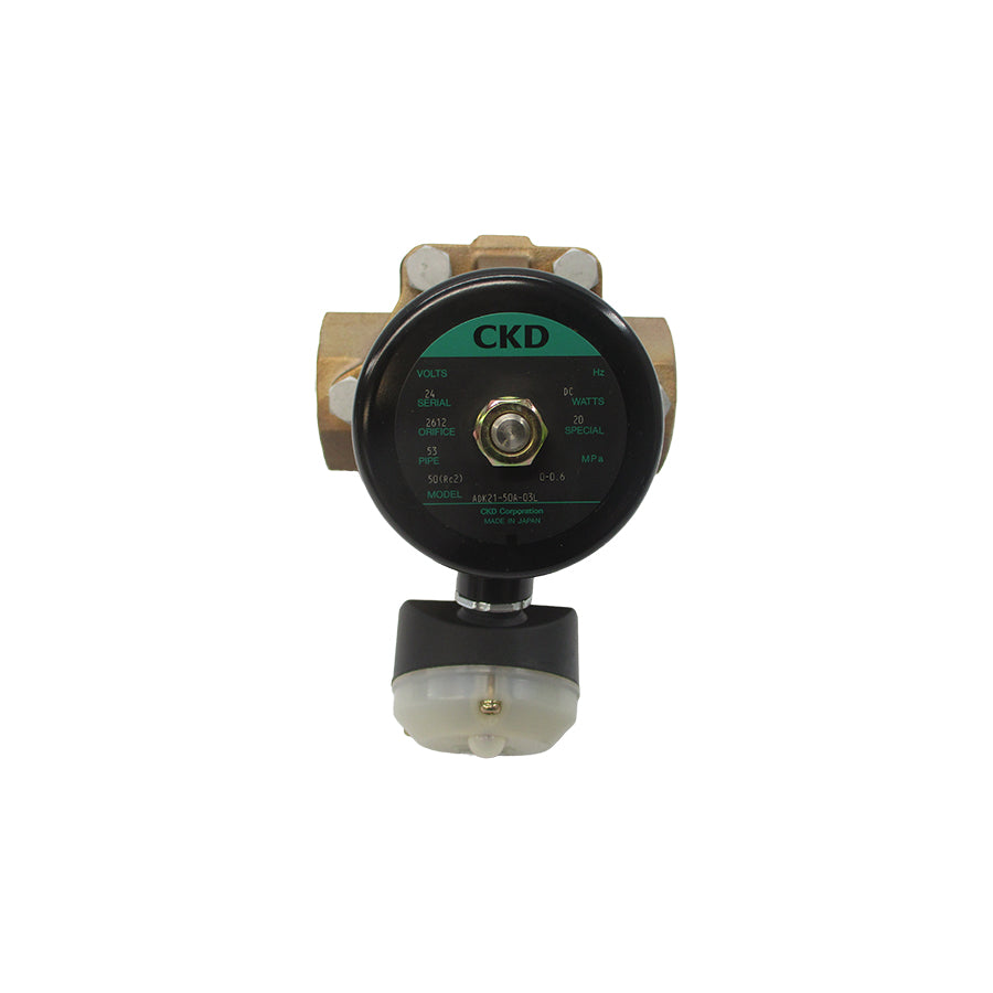 CKD ADK21-50A-03L 24VDC 2-1/2" NSNP