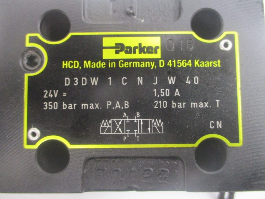 PARKER D3DW1CNJW40 24V 1.50A NSNP