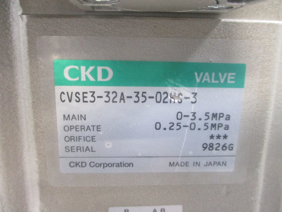 CKD CVSE3-32A-35-02HS-3 1-1/2" NSNP