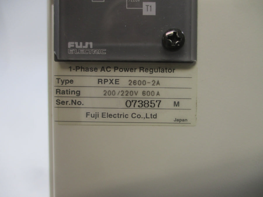 FUJI ELECTRIC APR-MX2 RPXE2600-2A 200/220VAC 600A NSNP