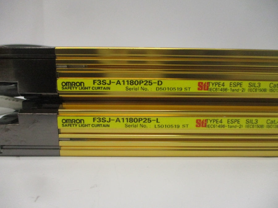 OMRON F3SJ-A1180P25 24VDC NSNP