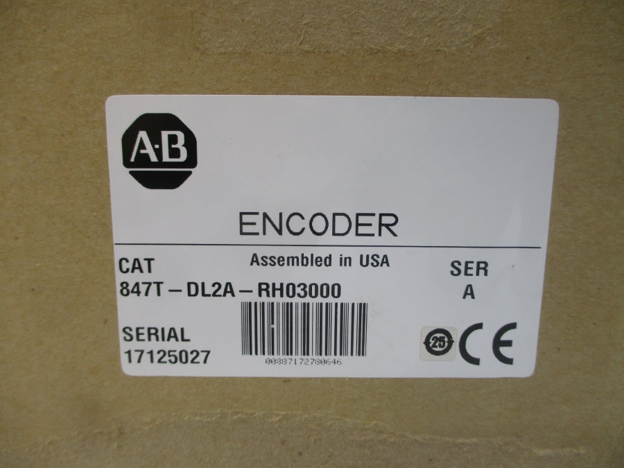 INDUSTRIAL SPARE PART 847T-DL2A-RH03000 SER. A 8-30VDC (BR/WH) NSMP