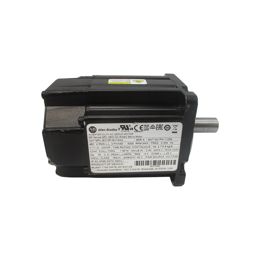 INDUSTRIAL SPARE PART MPL-B310P-MJ72AA SER. A 480VAC 2.40A NSNP